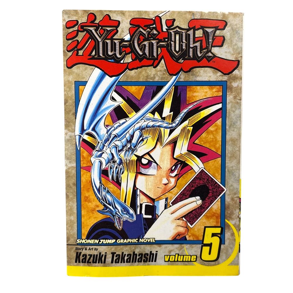Yu-Gi-Oh! Volume Vol. 5 by Kazuki Takahashi English 2004 1st Ed. Manga reader